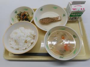 10月15日の給食の写真