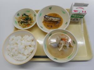 10月19日の給食の写真