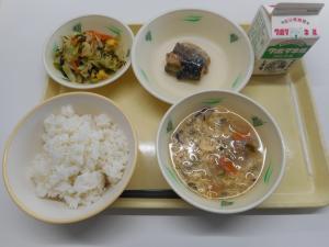 10月28日の給食の写真