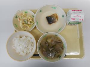 11月5日の給食の写真