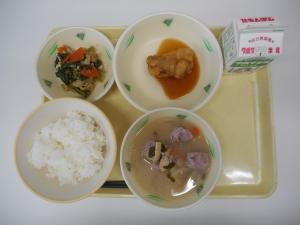 11月20日の給食の写真