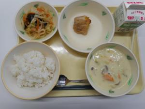 12月1日の給食の写真