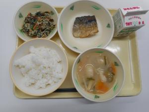 12月3日の給食の写真