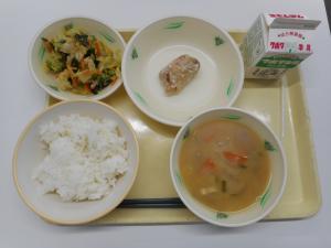 1月21日の給食の写真