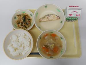 1月22日の給食の写真