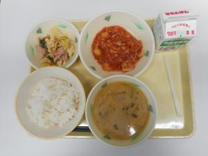 2月3日の給食の写真