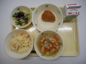 2月5日の給食の写真