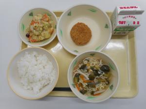 2月8日の給食の写真