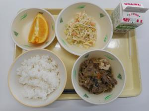 2月16日の給食の写真