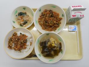 2月24日の給食の写真