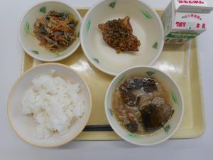 3月15日の給食の写真