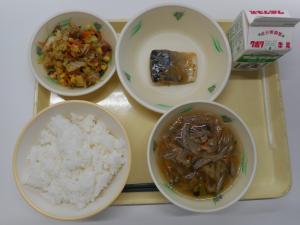 3月18日の給食の写真