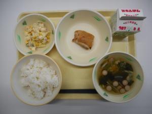 4月14日の給食の写真