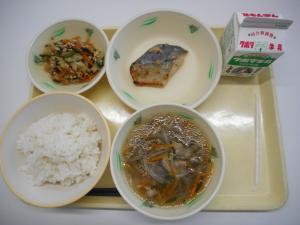 4月21日の給食の写真