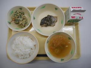 5月7日の給食の写真