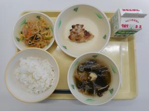 5月19日の給食の写真