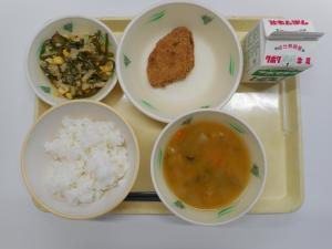 5月20日の給食の写真