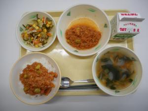 5月21日の給食の写真