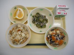 5月27日の給食の写真