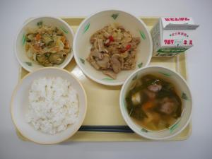 6月15日の給食の写真