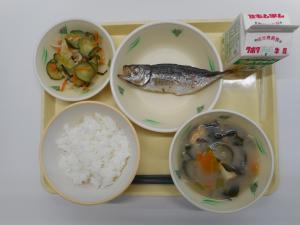 6月18日の給食の写真