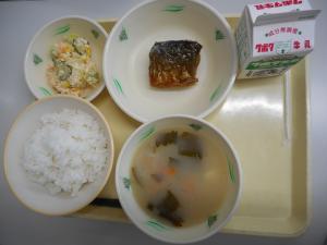 6月21日の給食の写真