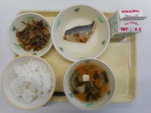 6月25日の給食の写真