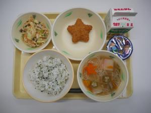 7月6日の給食の写真