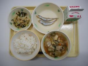 7月7日の給食の写真