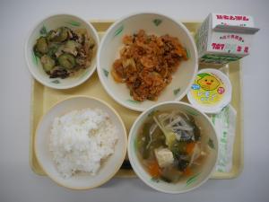 7月12日の給食の写真