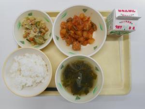 9月2日の給食の写真