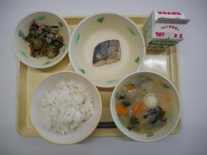 9月7日の給食の写真