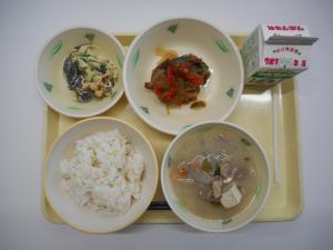 9月21日の給食の写真