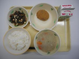 令和3年10月4日（月曜日）の給食の写真