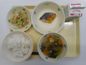 令和3年10月5日（火曜日）の給食の写真