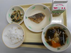 令和3年10月7日（木曜日）の給食の写真