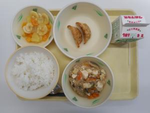 令和3年10月11日（月曜日）の給食の写真