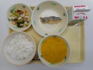 令和3年11月1日（月曜日）の給食の写真