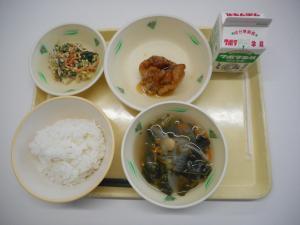 令和3年11月4日（木曜日）の給食の写真