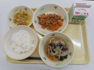 令和3年11月11日（木曜日）の給食の写真