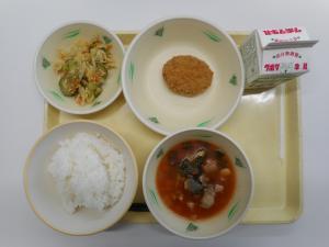 令和3年11月15日（月曜日）の給食の写真