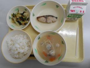 令和3年11月16日（火曜日）の給食の写真