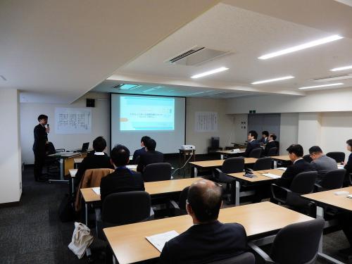 職員提案発表会の様子の写真