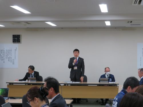 第2回益田市ひとづくり推進本部会議に出席の市長の写真