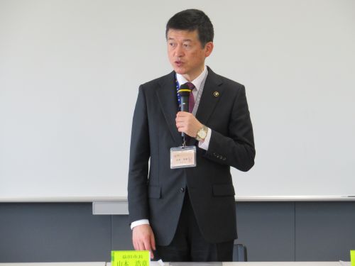 益田広域圏消防協会総会に出席の市長の写真