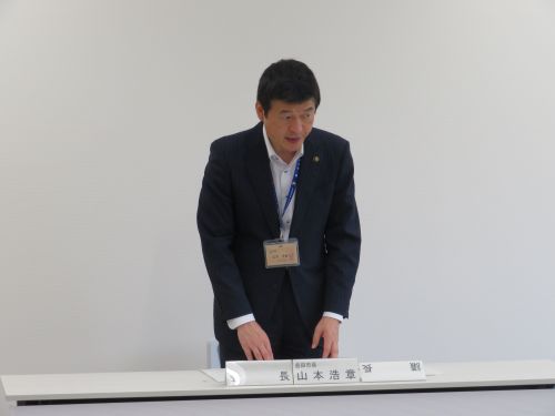 令和8年度益田市都市交流協議会総会に出席の市長の写真