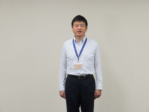 全国官公庁野球連盟第77回中央大会出場報告会に出席の市長の写真