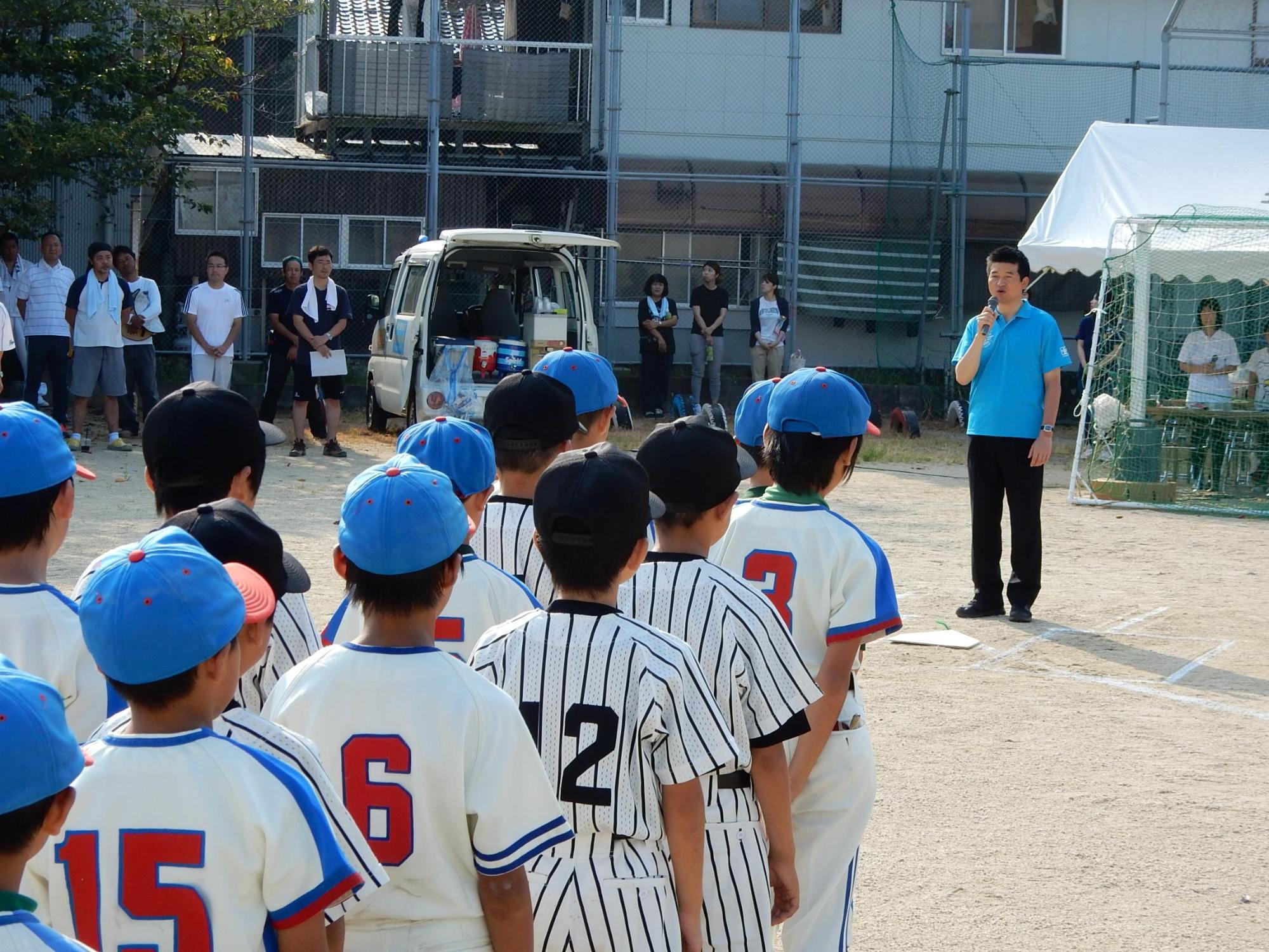 第59回益田地区少年野球大会の様子の写真