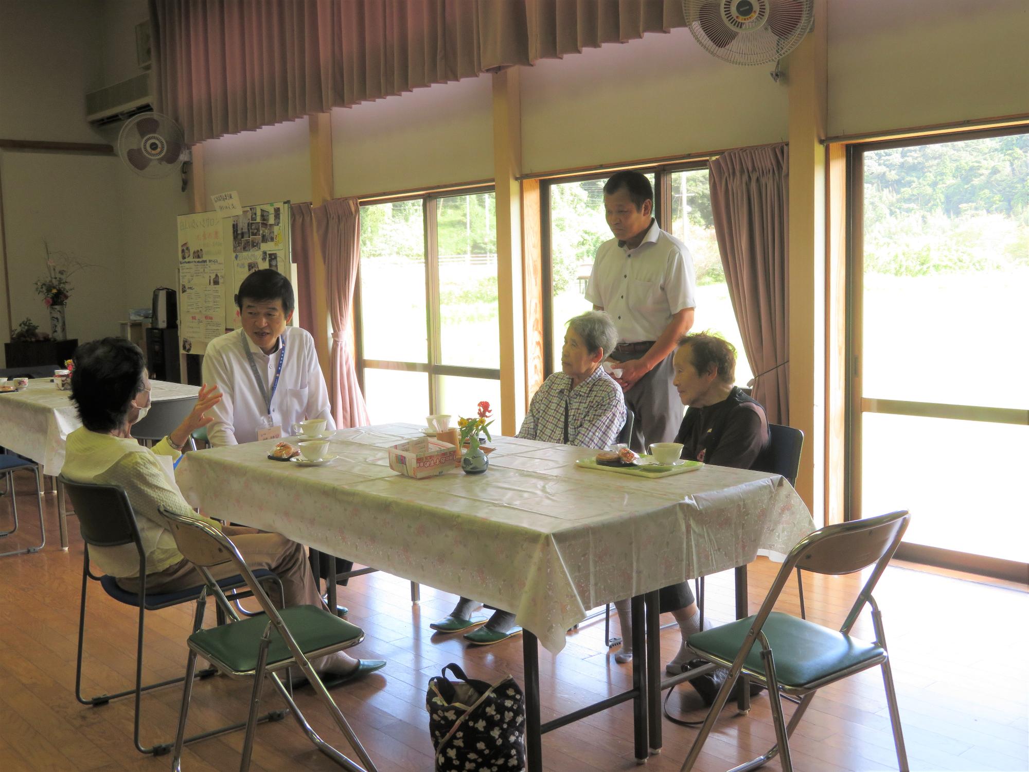 市長のおじゃまします「白上いきいきサロン松光会」