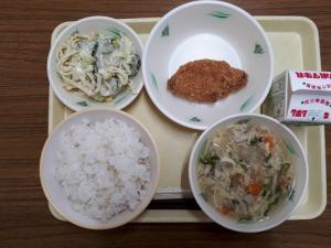 5月9日の給食の写真